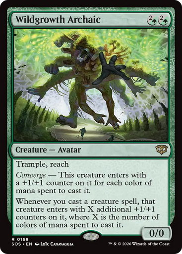 Wildgrowth Archaic (Foil) | Secrets of Strixhaven、Magic: The Gathering、kayou