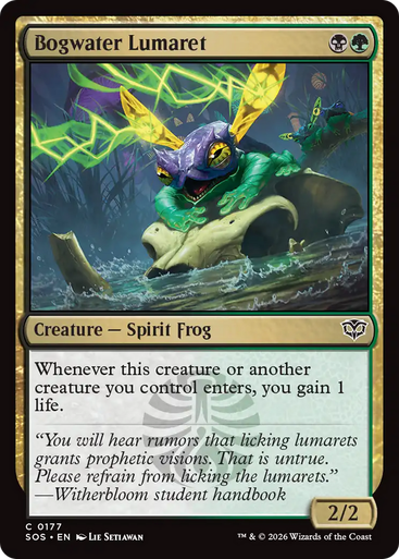 Bogwater Lumaret (Foil) | Secrets of Strixhaven、Magic: The Gathering、kayou