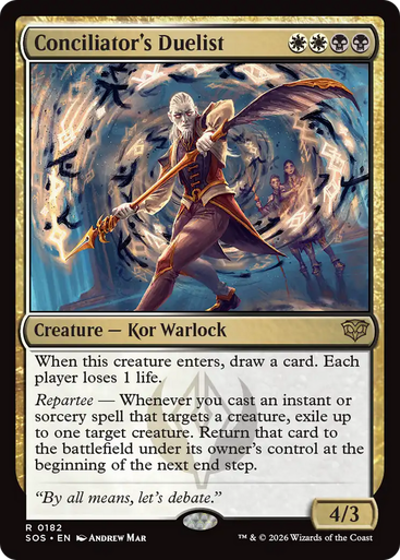 Conciliator's Duelist (Foil) | Secrets of Strixhaven、Magic: The Gathering、kayou