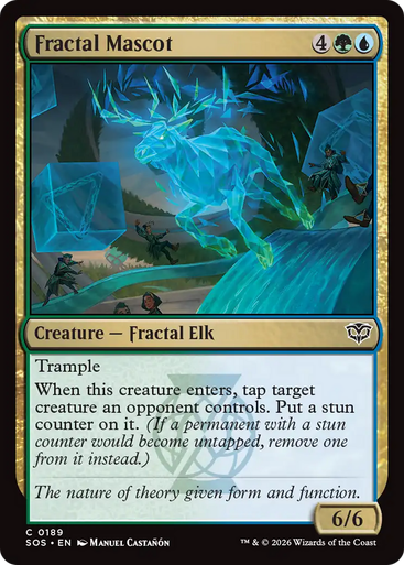 Fractal Mascot (Foil) | Secrets of Strixhaven、Magic: The Gathering、kayou