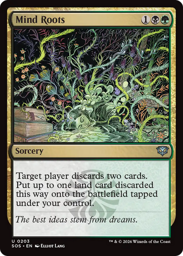 Mind Roots (Foil) | Secrets of Strixhaven、Magic: The Gathering、kayou