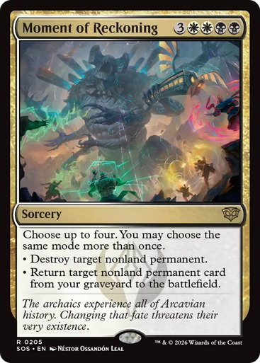 Moment of Reckoning (Foil) | Secrets of Strixhaven、Magic: The Gathering、kayou