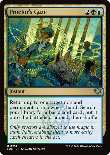 Proctor's Gaze (Foil) | Secrets of Strixhaven、Magic: The Gathering、kayou