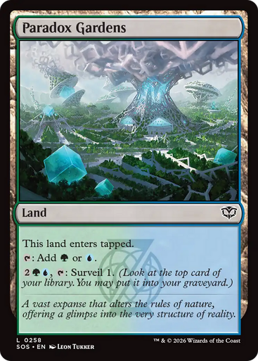 Paradox Gardens (Foil) | Secrets of Strixhaven、Magic: The Gathering、kayou