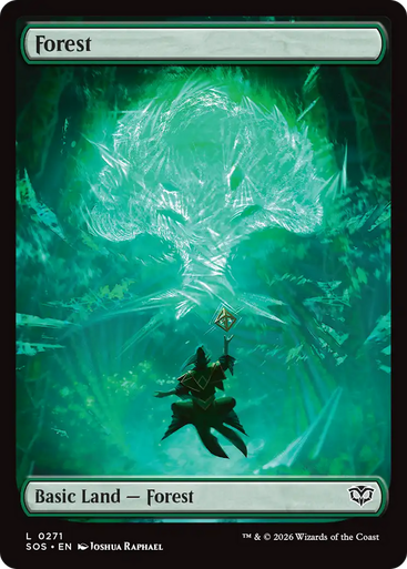 Forest (#271) (Full Art Foil) | Secrets of Strixhaven、Magic: The Gathering、kayou