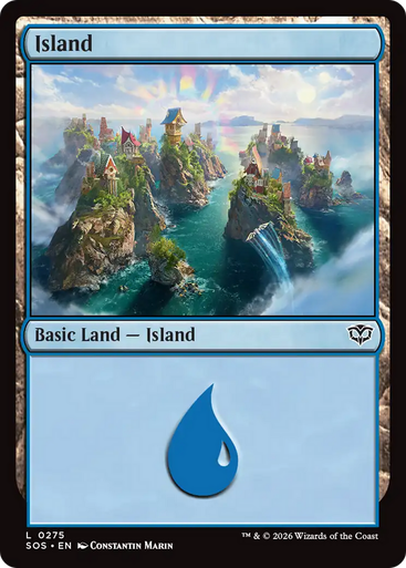Island (#275) (Foil) | Secrets of Strixhaven、Magic: The Gathering、kayou