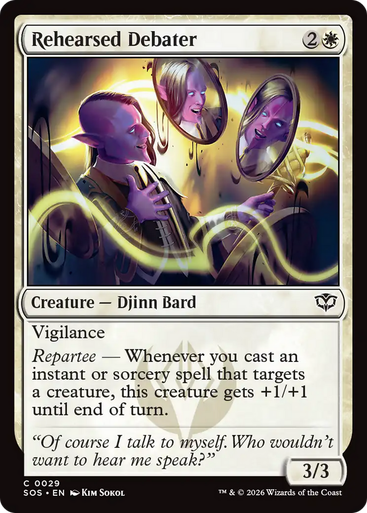 Rehearsed Debater (Foil) | Secrets of Strixhaven、Magic: The Gathering、kayou