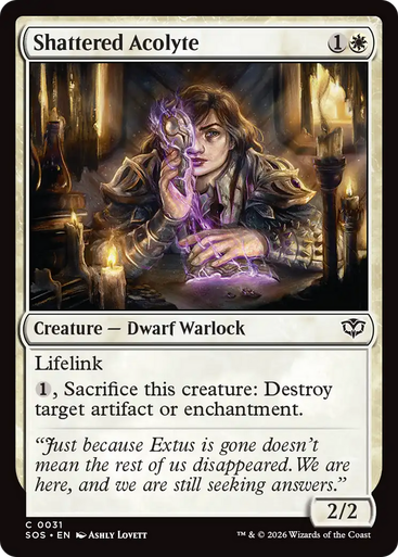 Shattered Acolyte (Foil) | Secrets of Strixhaven、Magic: The Gathering、kayou