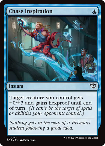 Chase Inspiration (Foil) | Secrets of Strixhaven、Magic: The Gathering、kayou