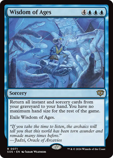 Wisdom of Ages (Foil) | Secrets of Strixhaven、Magic: The Gathering、kayou
