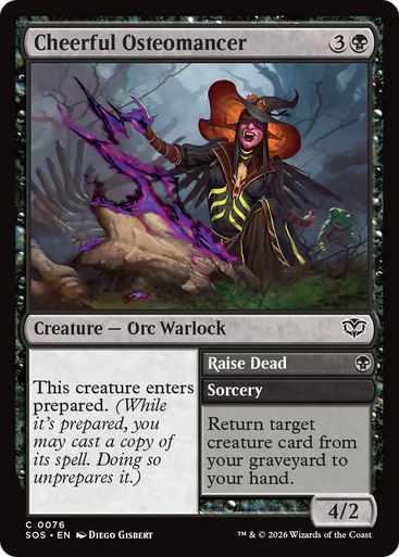 Cheerful Osteomancer // Raise Dead (Foil) | Secrets of Strixhaven、Magic: The Gathering、kayou