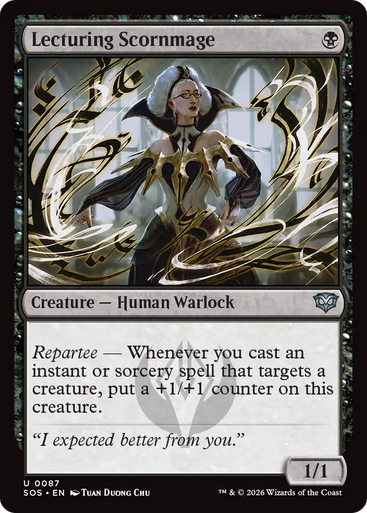Lecturing Scornmage (Foil) | Secrets of Strixhaven、Magic: The Gathering、kayou
