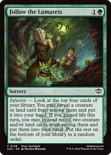 Follow the Lumarets (Foil) | Secrets of Strixhaven、Magic: The Gathering、kayou