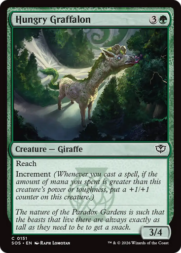 Hungry Graffalon (Foil) | Secrets of Strixhaven、Magic: The Gathering、kayou