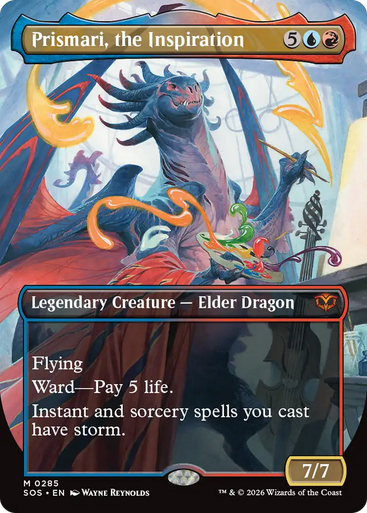Prismari, the Inspiration (Borderless Art Foil) | Secrets of Strixhaven、Magic: The Gathering、kayou