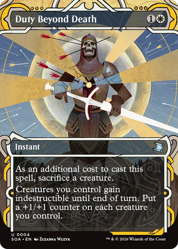 Duty Beyond Death (Mystical Archive Foil) | Secrets of Strixhaven Mystical Archive、Magic: The Gathering、kayou