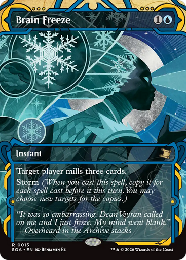 Brain Freeze (Mystical Archive Foil) | Secrets of Strixhaven Mystical Archive、Magic: The Gathering、kayou
