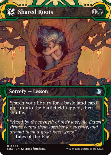 Shared Roots (Mystical Archive Foil) | Secrets of Strixhaven Mystical Archive、Magic: The Gathering、kayou