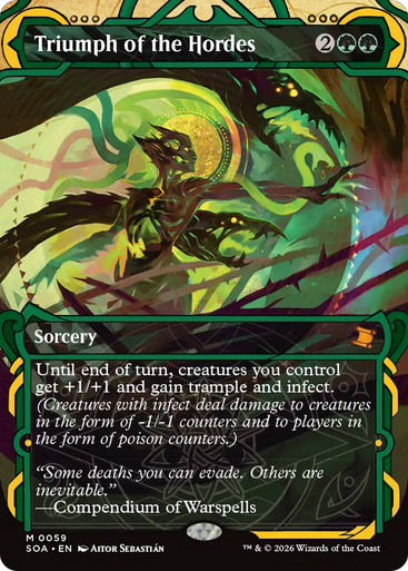 Triumph of the Hordes (Mystical Archive Foil) | Secrets of Strixhaven Mystical Archive、Magic: The Gathering、kayou