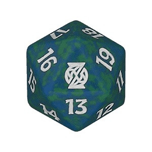 Magic Secrets of Strixhaven Spindown Dice - Quandrix、Magic: The Gathering、kayou