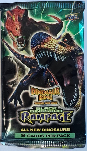 Dinosaur King Black Dinosaur Rampage Booster Pack、MagicMadhouse、kayou