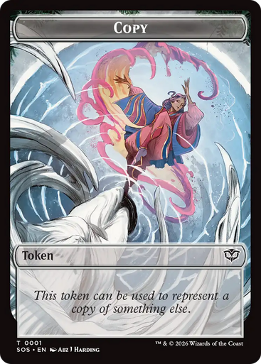 Secrets of Strixhaven - Copy Token (Foil) | Secrets of Strixhaven、Magic: The Gathering、kayou