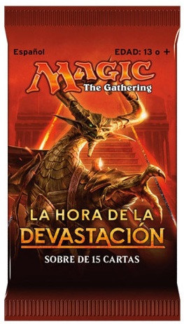 Hour of Devastation Booster Pack SPANISH | Hour of Devastation、Magic: The Gathering、kayou