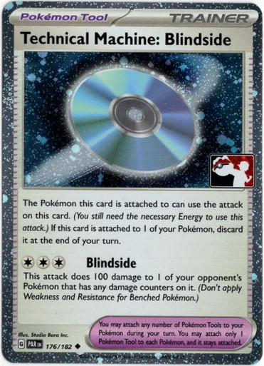SV Paradox Rift 176/182 Technical Machine: Blindside (Prize Pack League Promo Cosmo Holo)、Pokemon、kayou
