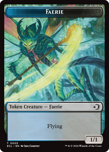 Lorwyn Eclipsed - Faerie Token | Lorwyn Eclipsed、Magic: The Gathering、kayou