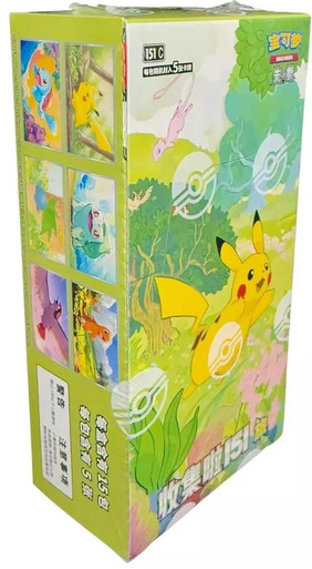 (SIMPLIFIED CHINESE) Pokemon 151 C Journey Pokemon Booster Box、Pokemon、kayou