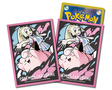 Pokemon Center Japan - Lillie's Clefairy (Pink Border) Sleeves (64)、Pokemon、kayou
