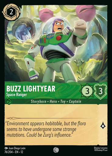 Buzz Lightyear - Space Ranger (Foil) | Wilds Unknown、Disney Lorcana、kayou