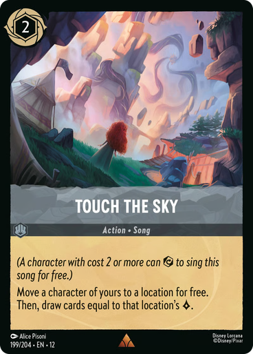 Touch the Sky (Foil) | Wilds Unknown、Disney Lorcana、kayou