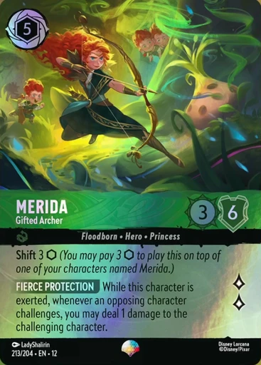 Merida - Gifted Archer (Epic Rare) | Wilds Unknown、Disney Lorcana、kayou