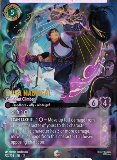 Luisa Madrigal - Confident Climber (Enchanted Rare) | Wilds Unknown、Disney Lorcana、kayou