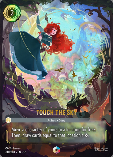 Touch the Sky (Enchanted Rare) | Wilds Unknown、Disney Lorcana、kayou