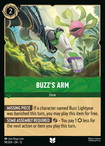 Buzz's Arm (Foil) | Wilds Unknown、Disney Lorcana、kayou