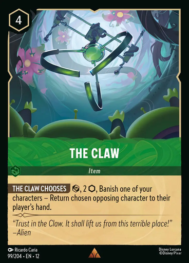 The Claw (Foil) | Wilds Unknown、Disney Lorcana、kayou