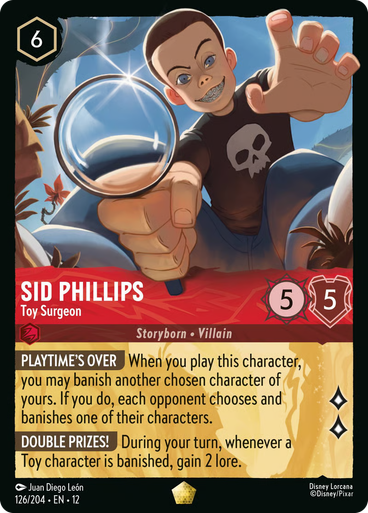 Sid Phillips - Toy Surgeon (Foil) | Wilds Unknown、Disney Lorcana、kayou
