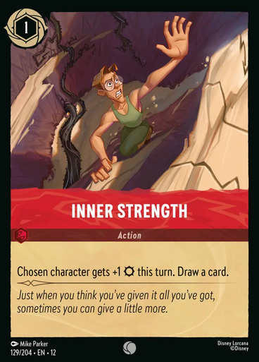 Inner Strength (Foil) | Wilds Unknown、Disney Lorcana、kayou