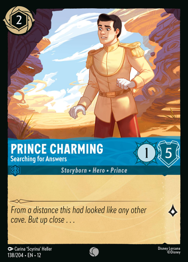 Prince Charming - Searching for Answers (Foil) | Wilds Unknown、Disney Lorcana、kayou