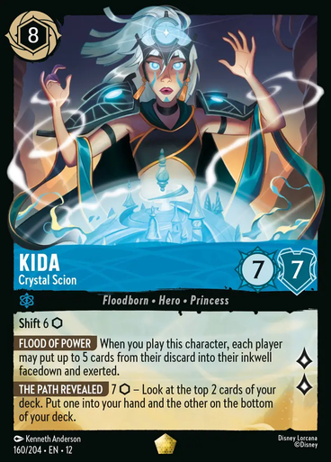 Kida - Crystal Scion (Foil) | Wilds Unknown、Disney Lorcana、kayou