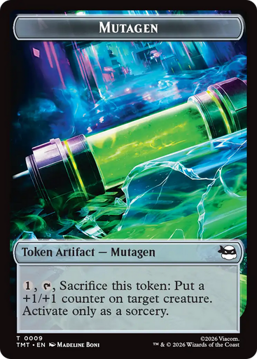 Teenage Mutant Ninja Turtles - Mutagen Token | Teenage Mutant Ninja Turtles、Magic: The Gathering、kayou