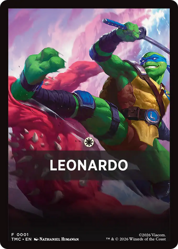Teenage Mutant Ninja Turtles - Leonardo (Front Summary Card) | Teenage Mutant Ninja Turtles Eternal、Magic: The Gathering、kayou