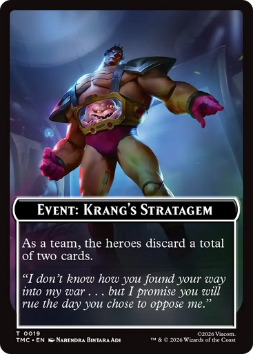 Teenage Mutant Ninja Turtles Commander - Event: Krang's Stratagem | Teenage Mutant Ninja Turtles Eternal、Magic: The Gathering、kayou