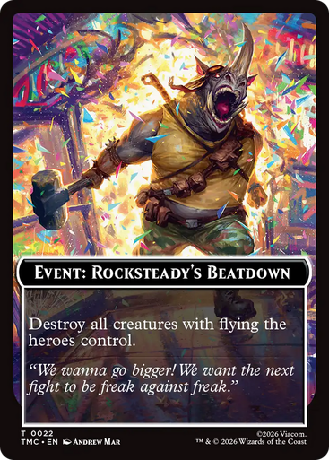 Teenage Mutant Ninja Turtles Commander - Event: Rocksteady's Beatdown | Teenage Mutant Ninja Turtles Eternal、Magic: The Gathering、kayou