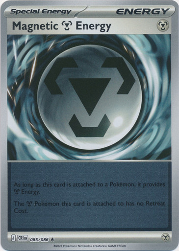 ME Chaos Rising 085/086 Magnetic Metal Energy (Reverse Holo)、Pokemon、kayou