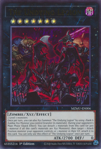 MZMU-EN006 The Undying Legion (Ultra Rare)、Yu-Gi-Oh!、kayou