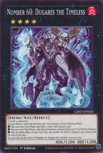 L26D-ENM26 Number 60: Dugares the Timeless、Yu-Gi-Oh!、kayou
