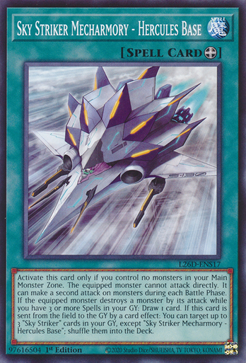 L26D-ENS17 Sky Striker Mecharmory - Hercules Base、Yu-Gi-Oh!、kayou